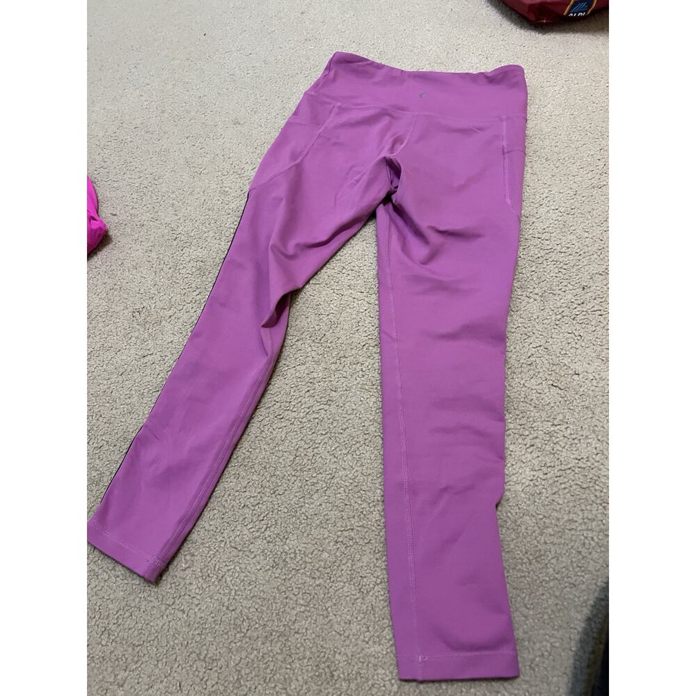 Zyia Purple LNT Size 4 Leggings Compressive Workout Crossfit Running Yoga - Picture 6 of 8